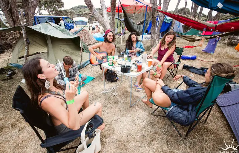 Camping at Aum