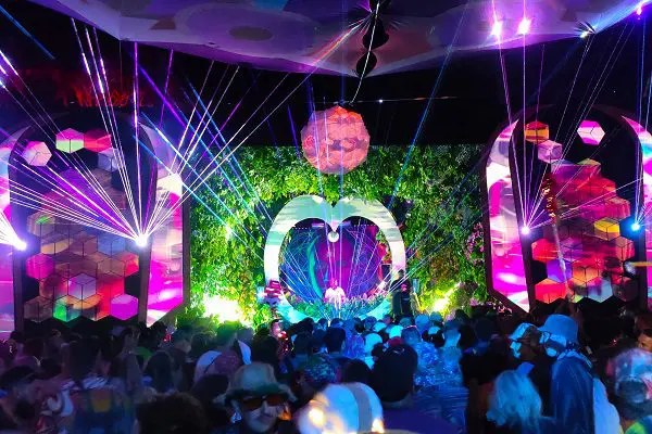 Psytrance Festival NZ Circus Performance