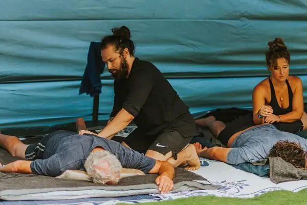 traditional massage NZ summer festival