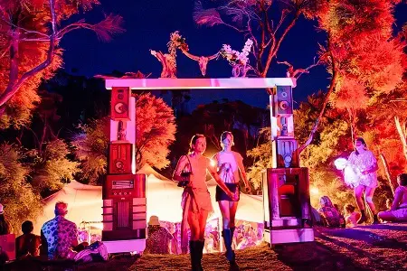 House and Techno Festival Stage