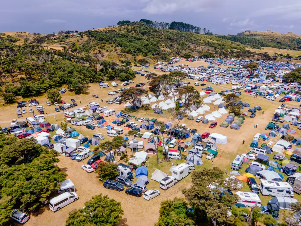 festival camping