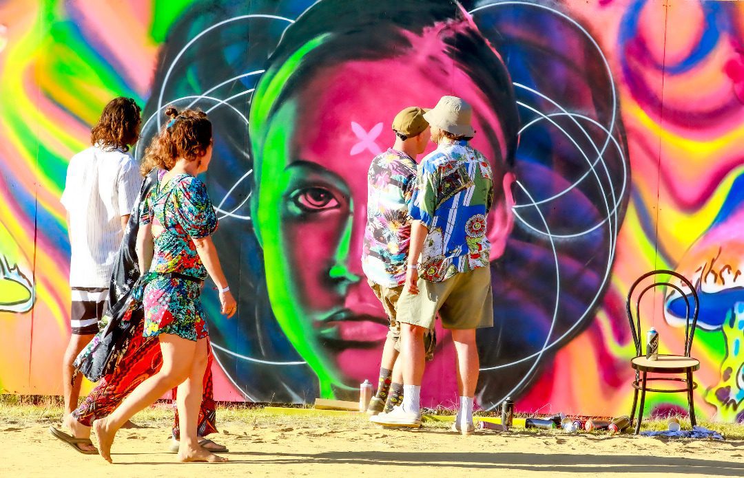 Visual Art Music Festival Camping