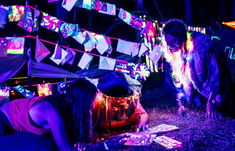 art projects Camping Music Festival