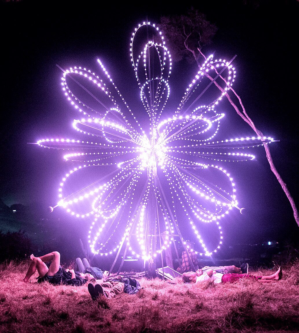 Art at Aum Festival Music Festival Camping