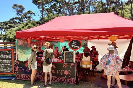 Food vendors NZ summer festival