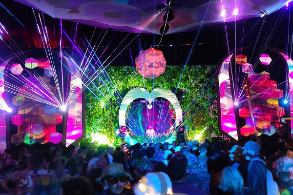 Psytrance Festival NZ Circus Performance
