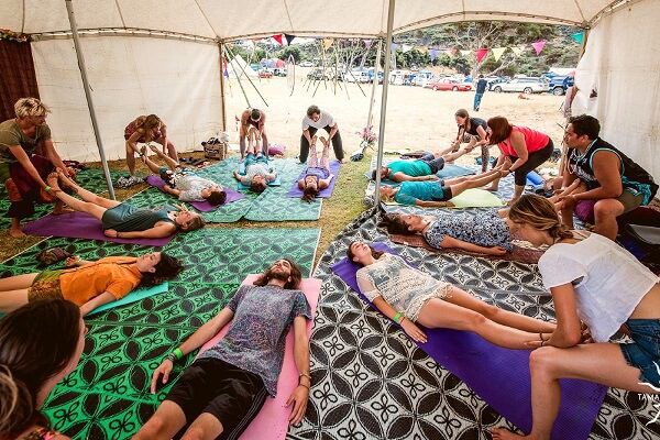 Massage Circus Performance
