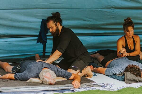 traditional massage NZ summer festival