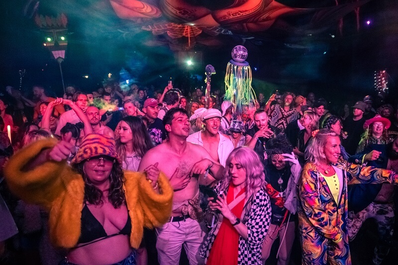 NZ Psytrance Techno Stage at AUM Festival