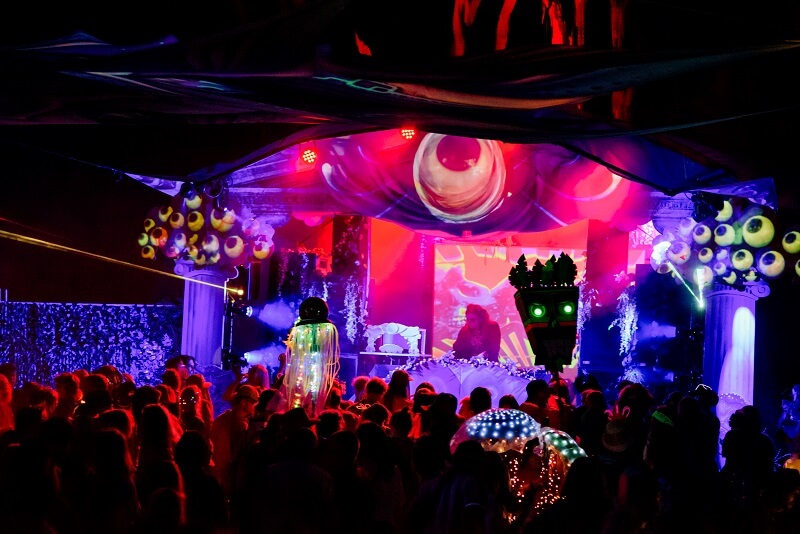 Psytrance NZ Techno Stage at AUM Festival